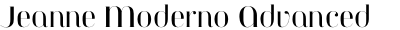 Jeanne Moderno Advanced Set